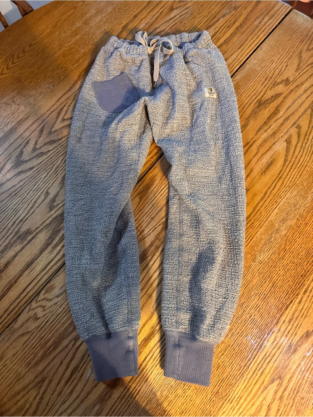Rare Janus Norway Merino Wool blend Kids Jogger Sweatpants gray  
thing.